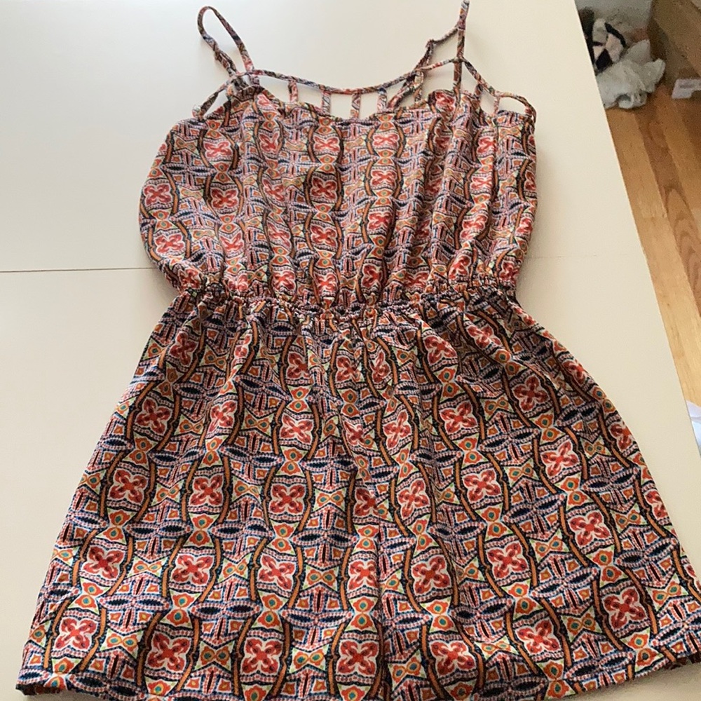 Adorable multicolor romper